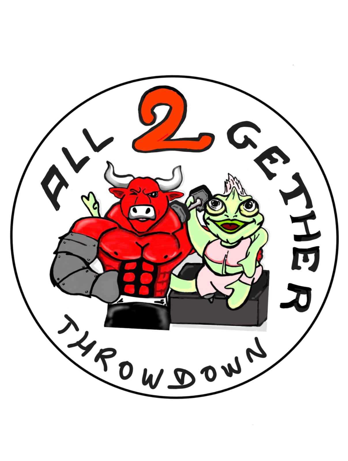 ALL TOGETHER THROWDOWN 2024 logo