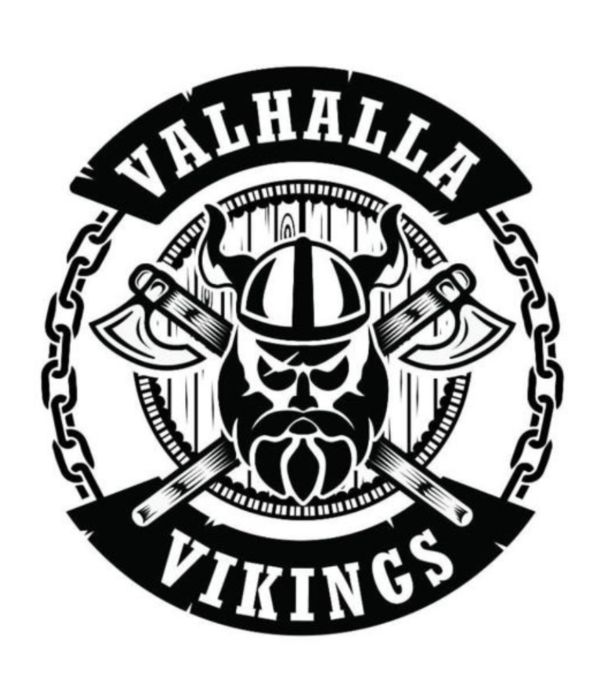 Valhalla Intermediate Men's Throwdown logo