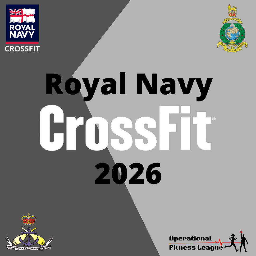 Royal Navy Operational Fitness League 2026 logo