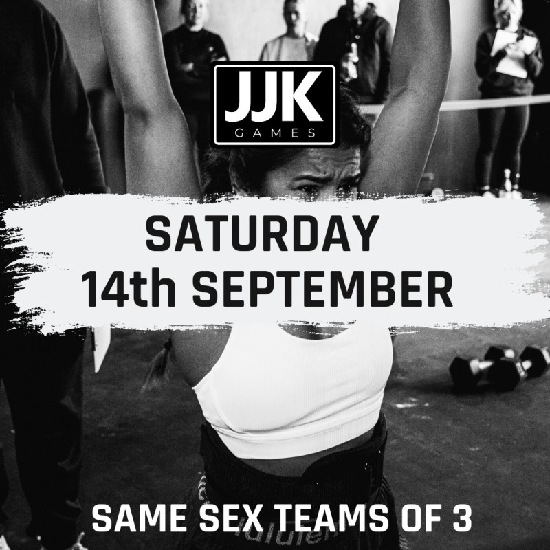 JJK GAMES - SAME SEX TEAMS OF 3 COMPETITION logo