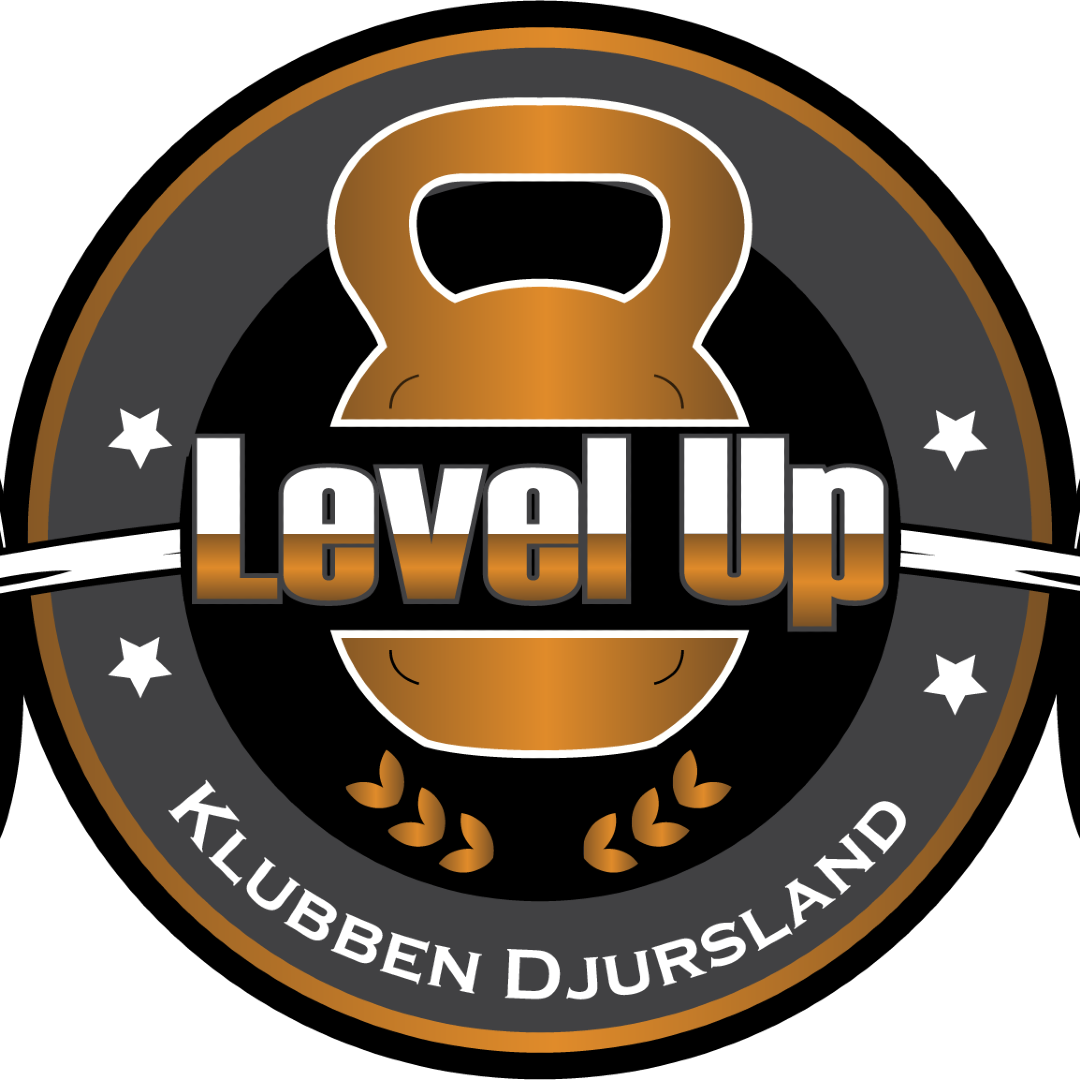 Klubben Djursland LEVEL-UP 2.0 logo