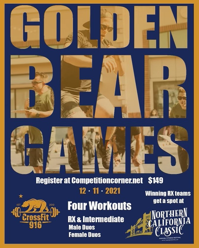 Golden Bear Games 2021 logo