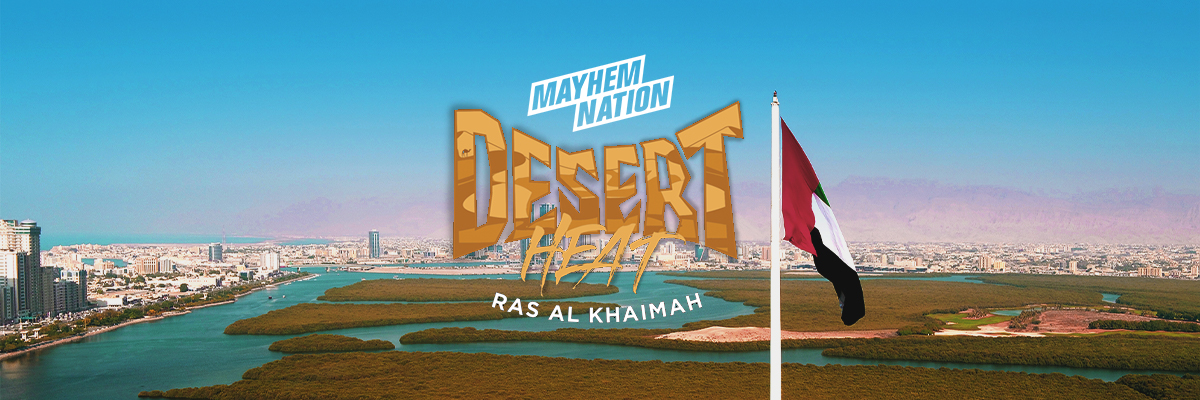 Mayhem Desert Heat Competition logo