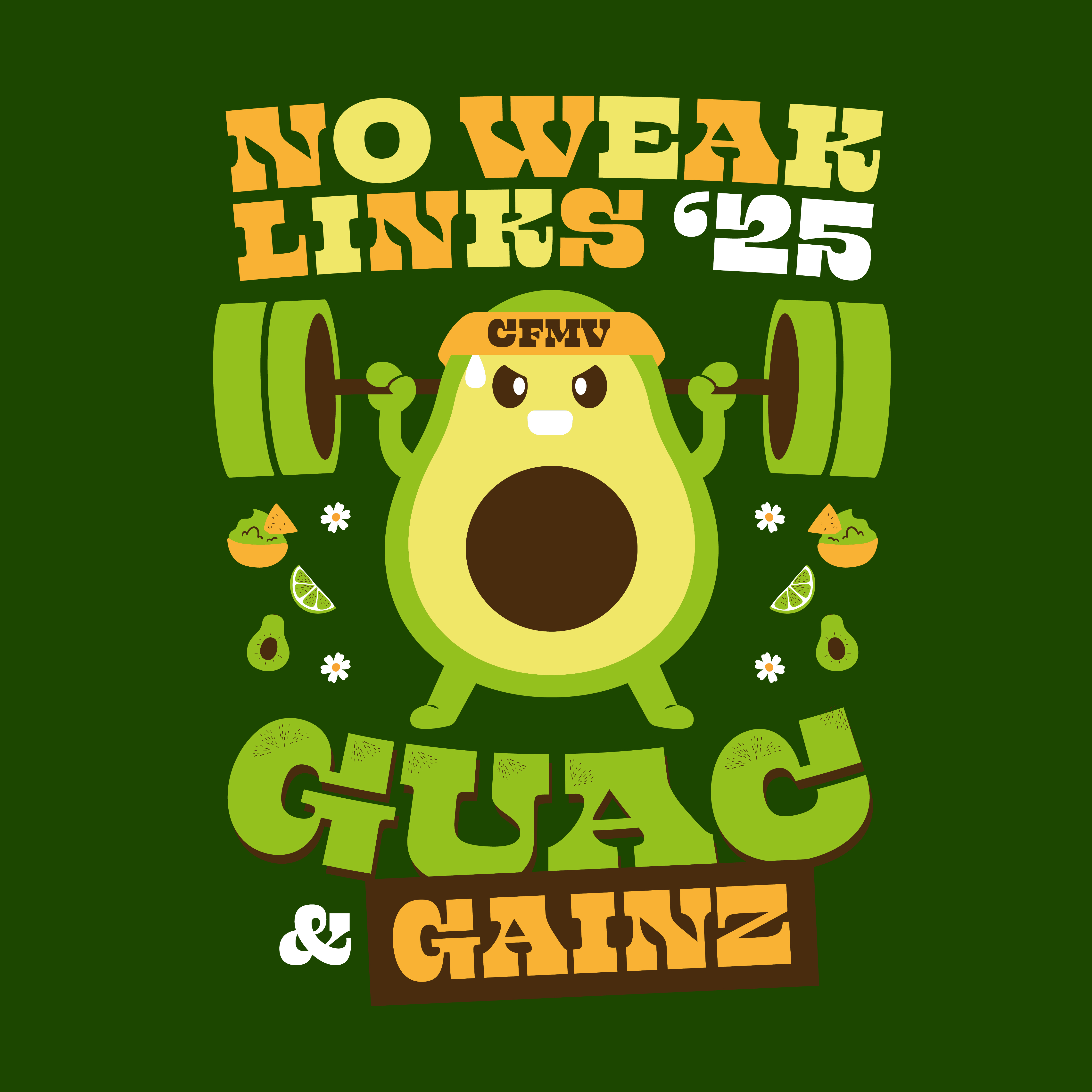 No Weak Links: Guac and Gainz II logo
