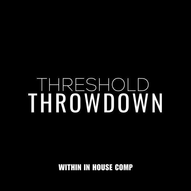 THRESHOLD THROWDOWN - WITHIN IN HOUSE COMP logo