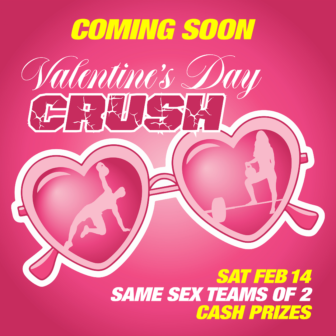 Valentine’s Day Crush at STRANGE Strength and Conditioning   logo