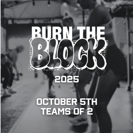 BURN THE BLOCK logo