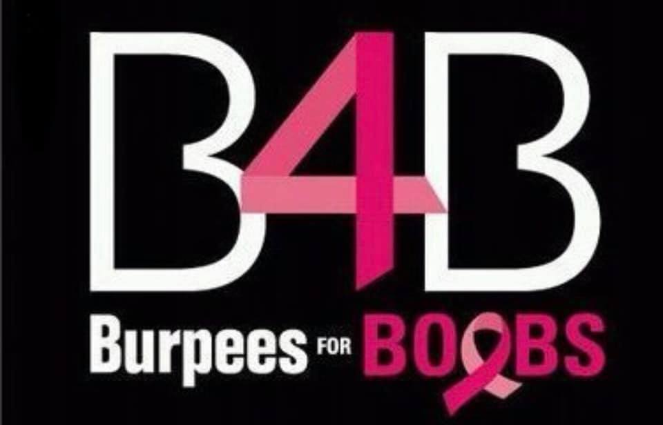 Burpees for Boobs 2020 logo