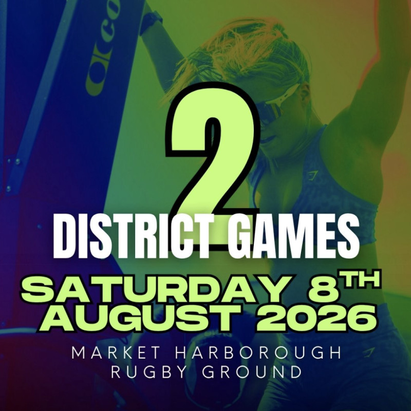 The District Games 2026 logo
