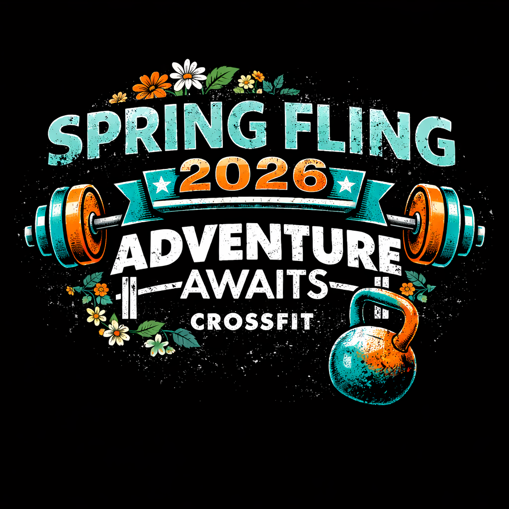 Adventure Awaits CrossFit Spring Fling 2026 logo