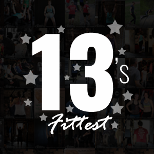 13's Fittest 2025 logo