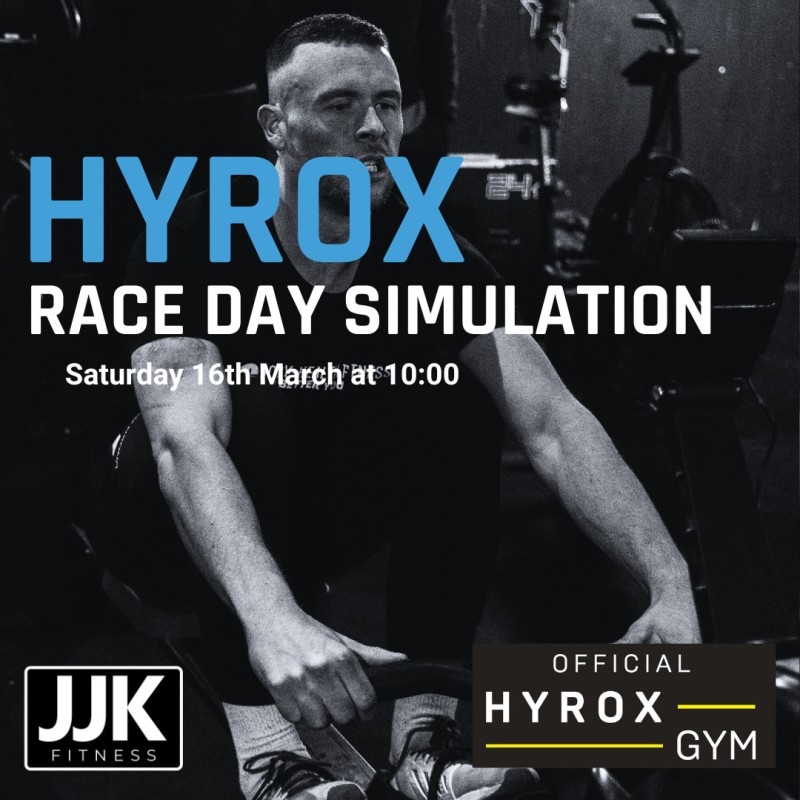 HYROX RACE DAY SIMULATION - INDIVIDUALS logo