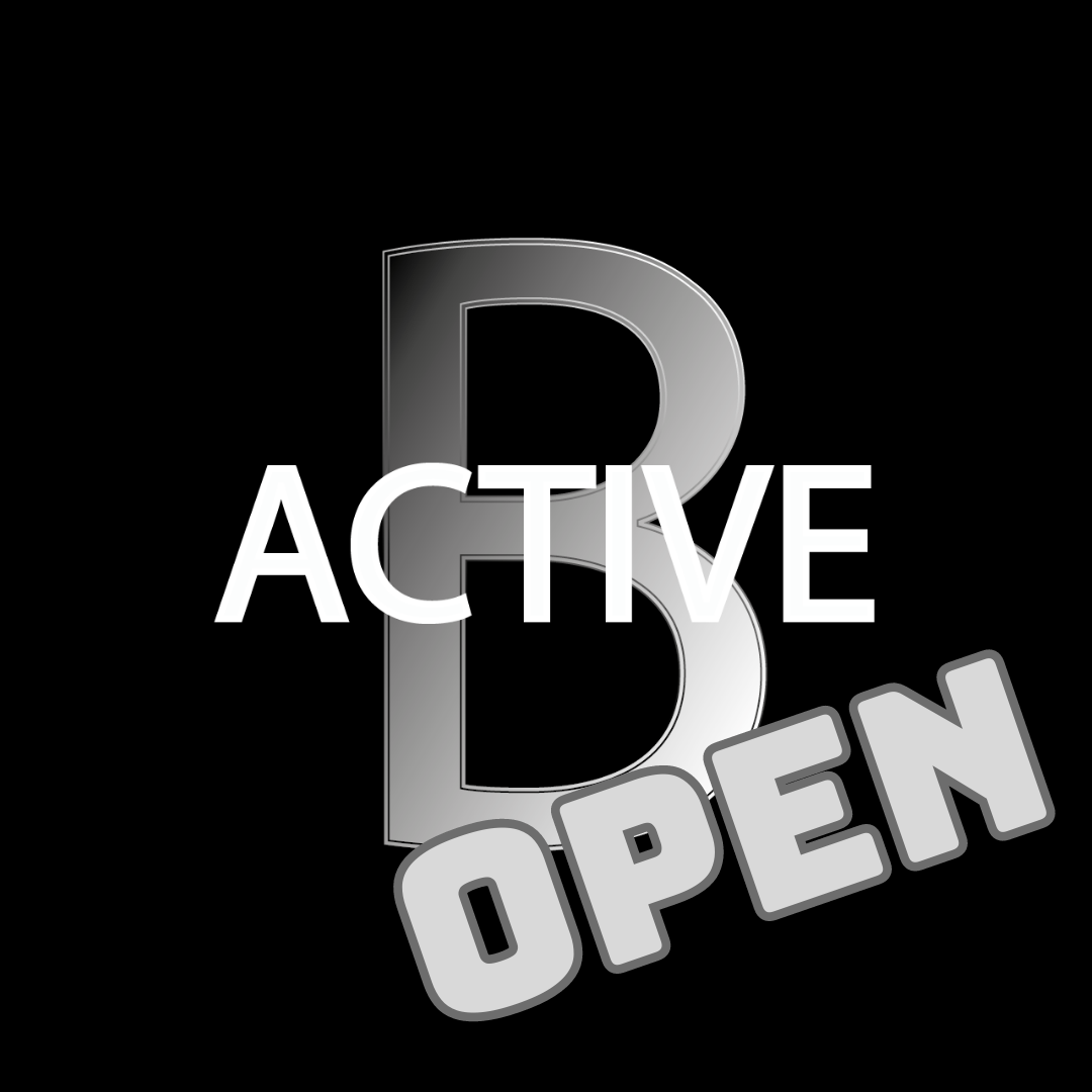 B-Active Open 2025 logo