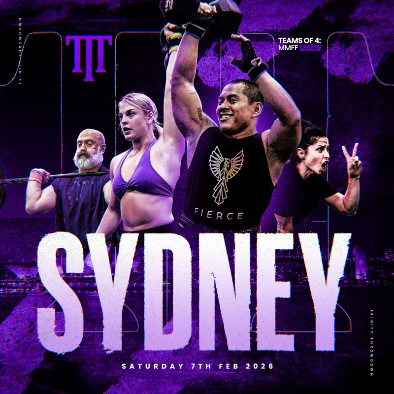 THE TRINITY THROWDOWN SYDNEY 2026 logo