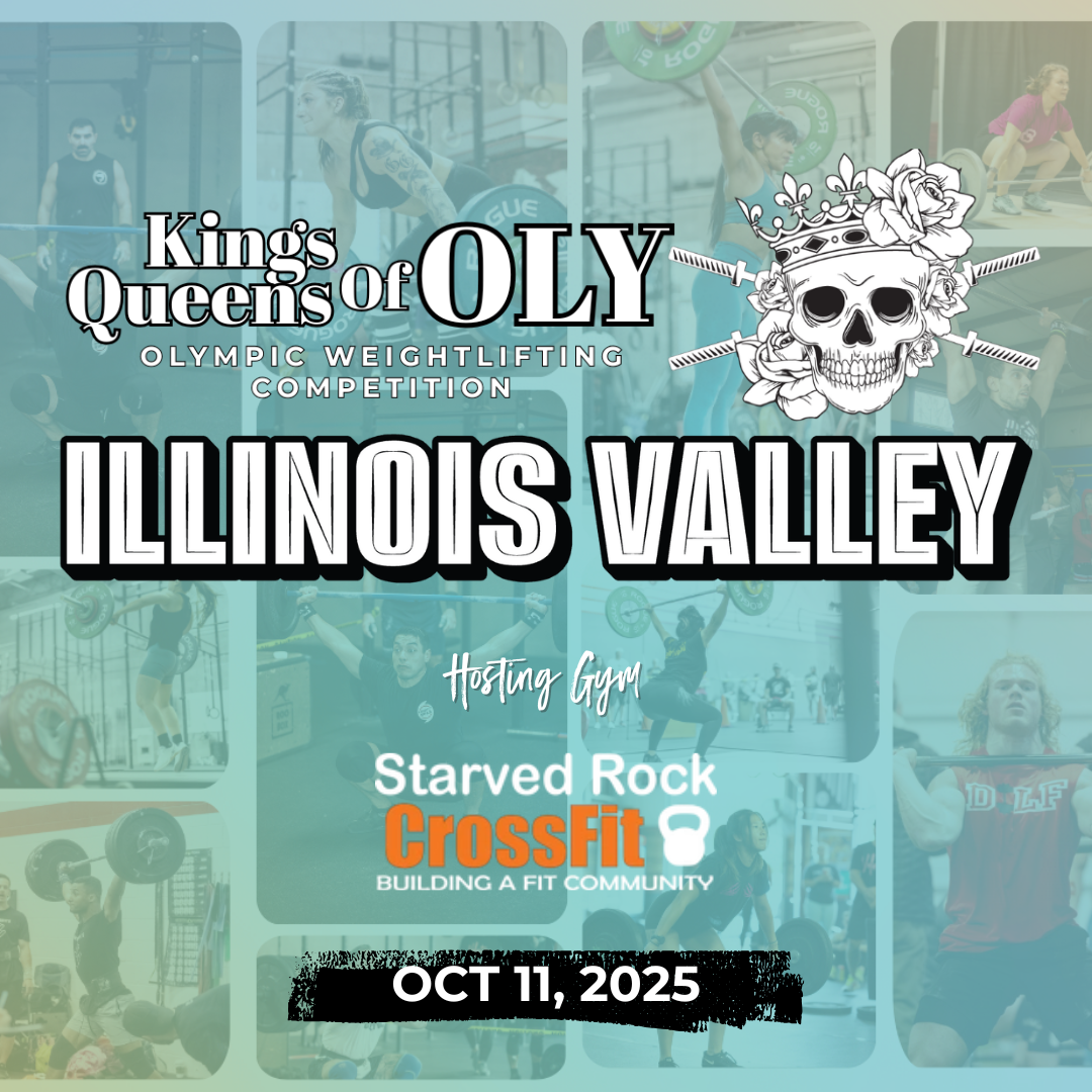 Kings & Queens of Oly — Illinois Valley 2025 logo