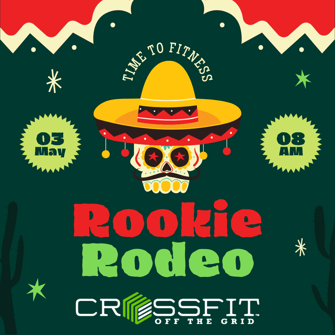 CrossFit Off the Grid's Rookie Rodeo 2025 logo