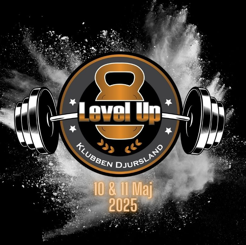 Klubben Djursland - LEVEL-UP logo