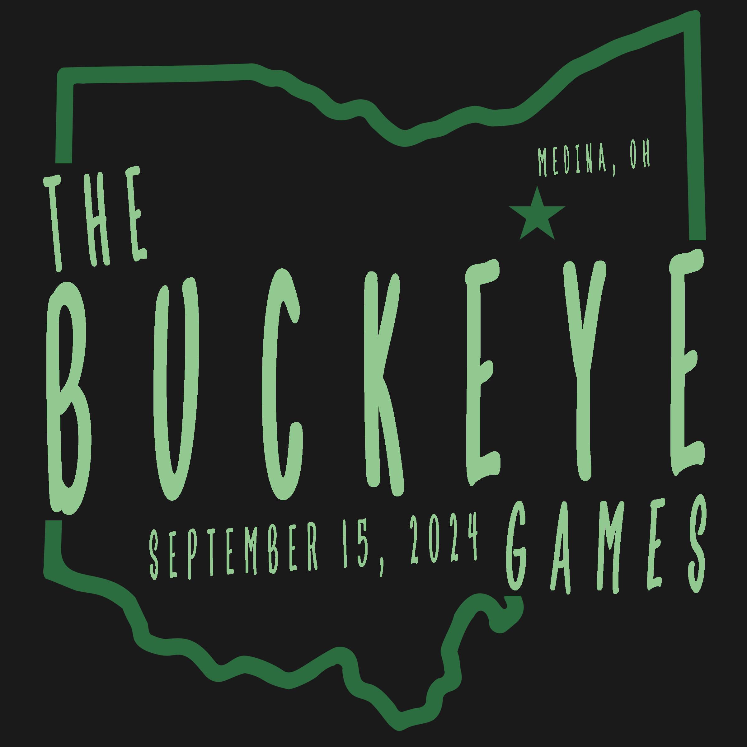 The Buckeye Games 2024 logo