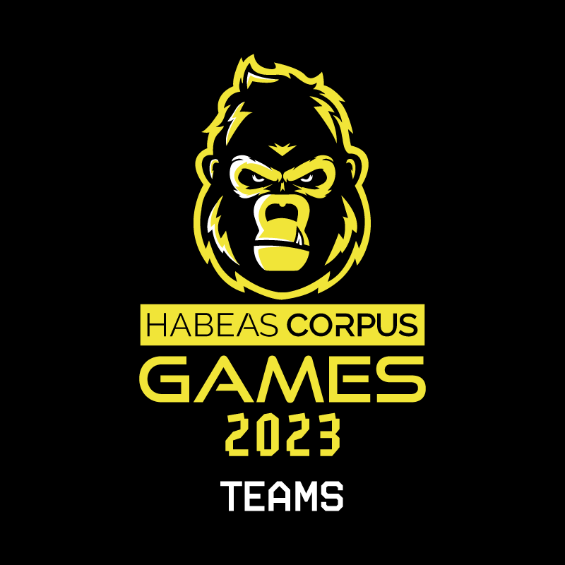 Habeas Corpus Games 2023 Team Finale logo
